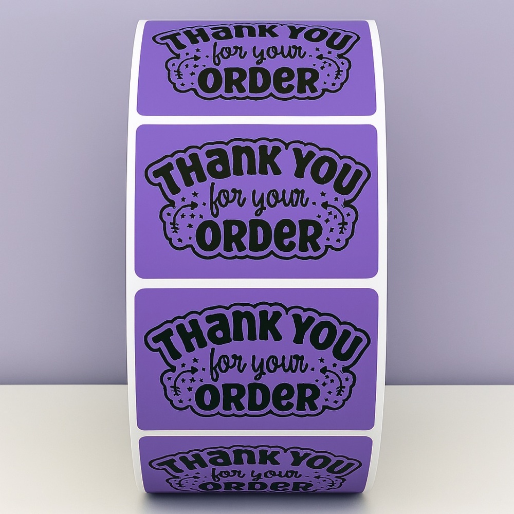 Thank You For Your Order Stickers Labels Packaging Small Business - Picture 4 of 11